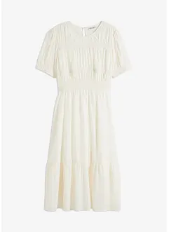 Robe midi en douce viscose mélangée, bonprix