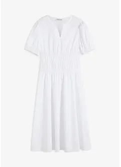 Robe midi à taille élastiquée, bonprix