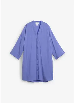 Robe blouse en gaze de coton, bonprix