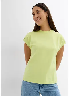 T-shirt boxy avec détail sur les manches, bonprix