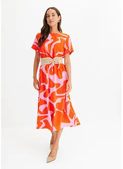 Robe midi imprimée, bonprix