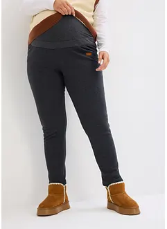Legging de grossesse avec doublure peluche, Slim Fit, bonprix