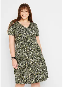 Robe fluide en jersey viscose, bonprix