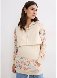 Sweat de grossesse 2en1 avec fonction allaitement, bonprix