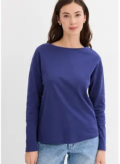 T-shirt boxy en coton lourd, bonprix