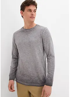 Lot de 2 T-shirts manches longues, bonprix