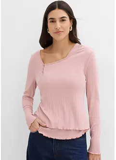 T-shirt 2 en 1, manches longues, bonprix