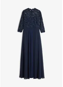 Robe longue à dentelle, bonprix