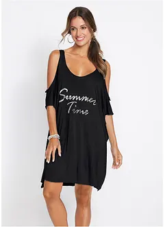Robe de plage à épaules découpées, bonprix