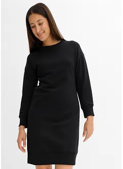 Robe molletonnée, coupe ballon, bonprix