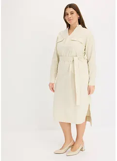 Robe-chemise midi, bonprix