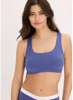 Lot de 3 brassières en coton extensible, bonprix