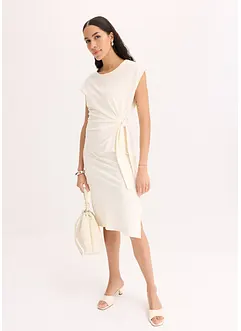 Robe nouée en jersey de coton stretch, bonprix