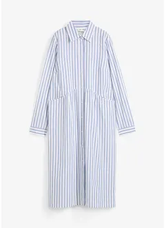 Robe à col chemise, 100% coton, bonprix