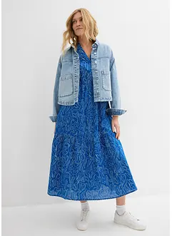 Robe midi ample, 100% coton, bonprix