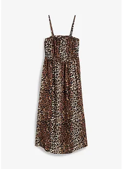 Robe fluide en viscose à fines bretelles, bonprix