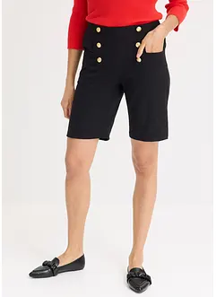 Bermuda avec boutons décoratifs, bonprix