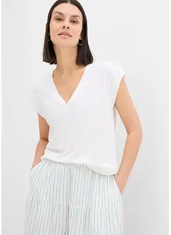 T-shirt en douce viscose mélangée, bonprix