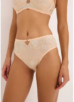 Slip Maxi avec dentelle Lurex bicolore, bonprix