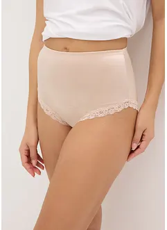 Culotte sculptante taille haute, maintien moyen, matière brillante, bonprix