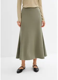 Jupe midi en néoprène, bonprix