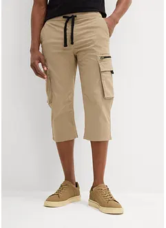 Pantalon jogger 3/4 avec poches cargo, Regular, bonprix