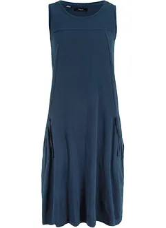 Robe en jersey coton avec poches, bonprix
