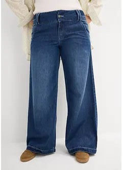 Jean large taille haute, bonprix