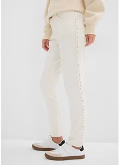 Jean Boyfriend, taille mi-haute, raccourci, bonprix