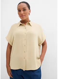 Chemisier oversize en crêpe texturé, bonprix