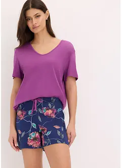Pyjashort en viscose mélangée, bonprix