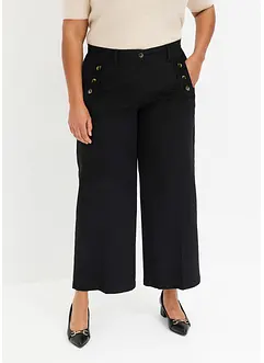 Pantalon à pont en twill, bonprix
