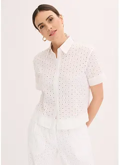 Chemisier à broderies anglaises, bonprix