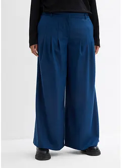 Pantalon à pinces taille haute en viscose mélangée, bonprix