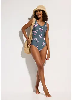 Maillot 1 pièce sculptant, maintien léger, bonprix