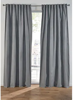 Rideau occultant texturé avec polyester recyclé (1 pce), bonprix