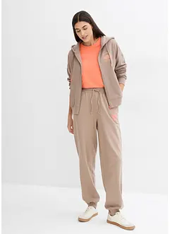 Pantalon en molleton rayé, bonprix