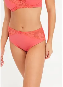 Lot de 2 slips Maxi avec dentelle, bonprix