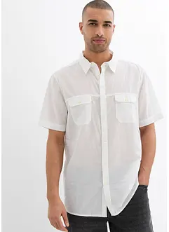 Chemise manches courtes 100% coton, bonprix