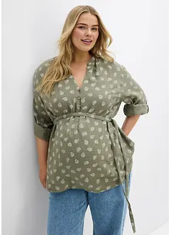 Blouse de grossesse et d’allaitement en gaze 100% coton, bonprix