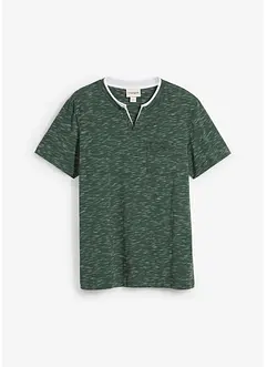 T-shirt 2 en 1 chiné, bonprix
