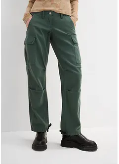Pantalon cargo 100% coton, bonprix
