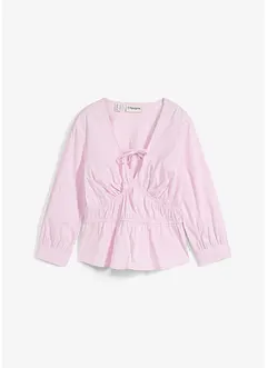 Blouse froncée avec des coutures élastiques, bonprix