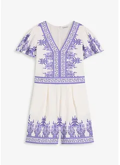 Combishort avec du lin, bonprix