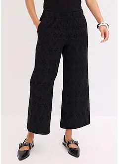 Jupe-culotte en broderie anglaise, bonprix