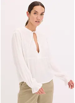 Blouse avec broderies anglaises, bonprix