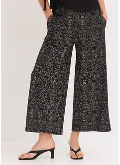 Jupe-culotte en jersey crêpe, bonprix