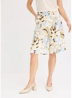 Bermuda à pinces en viscose, bonprix