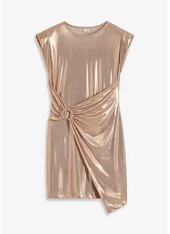 Robe courte avec broche à la taille, bonprix