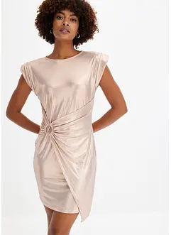 Robe courte avec broche à la taille, bonprix